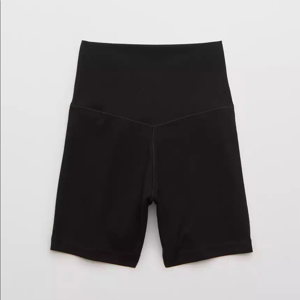 Aerie OFFLINE High Waisted Crossover shorts